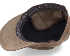 Baseball El W.P. Cotton Brown Ear Flap - MJM Hats
