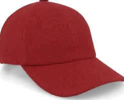 Baseball Harris Tweed Red Dad Cap - MJM Hats