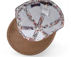 Baseball Silk Brown Check Fitted - MJM Hats