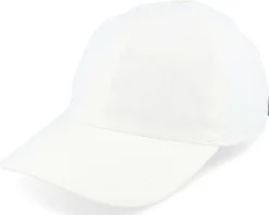 Baseball Six Wedges Velcro Closure White Dad Cap - Borsalino
