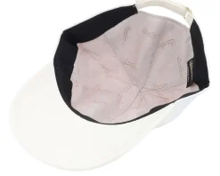 Baseball Six Wedges Velcro Closure White Dad Cap - Borsalino
