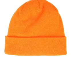 Basic Beanie Lorem Pocket Orange Cuff - Djinns
