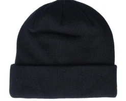 Basic Beanie Lorem Pocket Black Cuff - Djinns