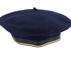 Basque Wool Navy Beret - MJM Hats