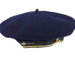 Basque Wool Navy Beret - MJM Hats