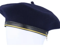 Basque Wool Navy Beret - MJM Hats