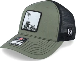 Battle Of Iwo Jima Loden/Black Trucker - Public Domain