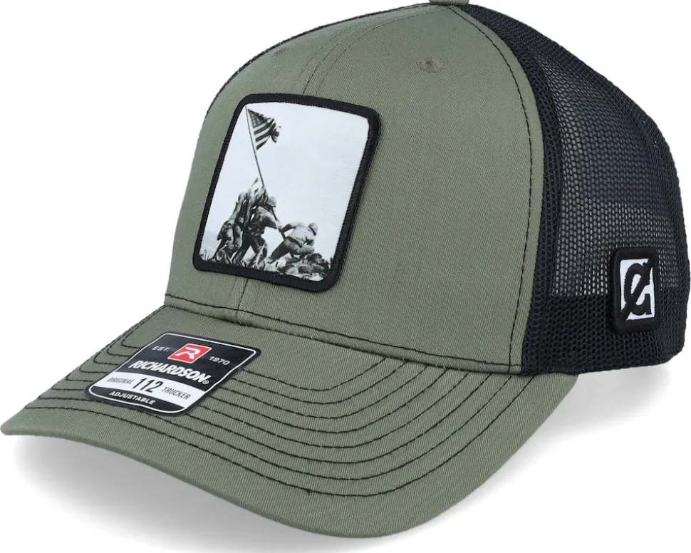 Battle Of Iwo Jima Loden/Black Trucker - Public Domain