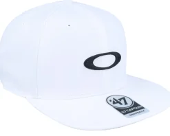 B1b Ellipse Hat White Snapback - Oakley