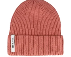 Beanie Narvik Terracotta Red Cuff - Dedicated