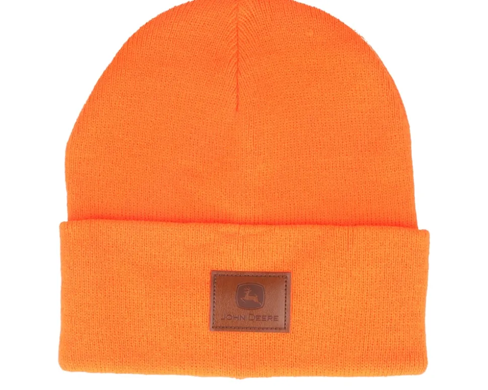 Beanie Orange Cuff - John Deere