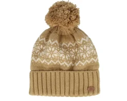 Beanie Spritz Beige Pol Pom - Cabaïa