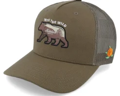 Bear Cap Brown Trucker - SQRTN