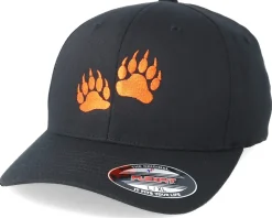 Bear Prints Black Flexfit - Hunter