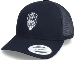 Bear Zerk Viking Shaman Black Trucker - Vikings