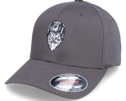 Bear Zerk Viking Shaman Dark Grey Flexfit - Vikings