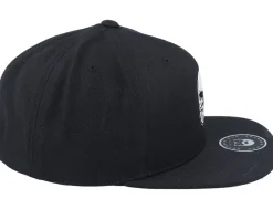 Bearded Skull Black Snapback - Bearded Man