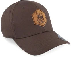 Bearded Viking Helmet Brown Flexfit - Vikings
