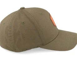 Bearded Viking Helmet Olive Flexfit Wooly Combed - Vikings