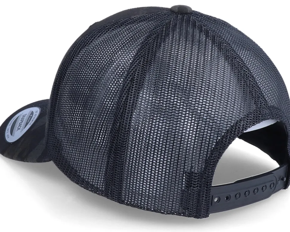 Bearded Viking Multicam Black Camo Trucker - Vikings