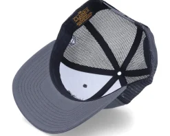 Because Im Dm Emblem Charcoal/Black Trucker - Critiql Hit