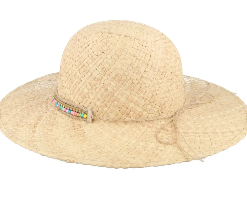Benita W Raffia Natural Straw Hat - MJM Hats