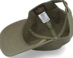 Bent Rod Patch Dad Cap Olive Adjustable - Hunter