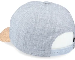 Bent Rod Patch Heather Grey/Cork Adjustable - Hunter