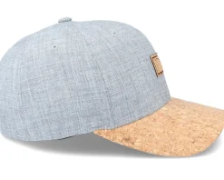 Bent Rod Patch Heather Grey/Cork Adjustable - Hunter