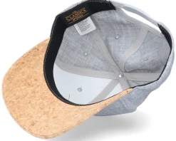 Bent Rod Patch Heather Grey/Cork Adjustable - Hunter