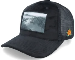 Bergen Velvet Black Trucker - SQRTN