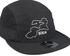 Berlin Marathon Cloudfit Black 5-panel - Kumo
