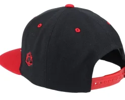 Beware Smiling Dm Black/Red Snapback - Critiql Hit