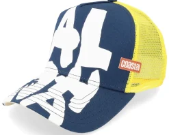 Big Aloha Navy/Yellow Trucker - Coastal