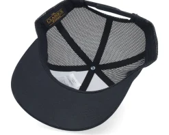 Big Boar Wide Patch Retro Black Trucker - Hunter