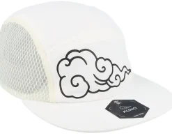 Big Cloud Print Vent White 5-panel - Kumo