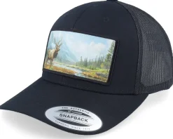 Big Deer Wide Timber Kanati Camo Pattern Flexfit - Hunter