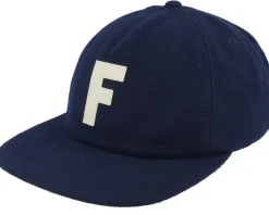 Big F Wool Hat Midnight Strapback - Fox