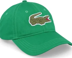 Big Logo Fluorine Green Dad Cap - Lacoste
