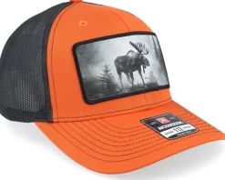 Big Moose Wide 112 Split Orange/Black Trucker - Hunter