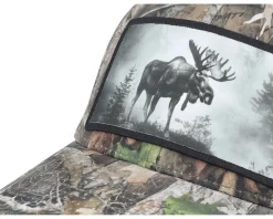 Big Moose Wide Timber Kanati Camo Pattern Flexfit - Hunter