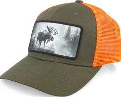 Big Moose Wide Timber Kanati Camo Pattern Flexfit - Hunter