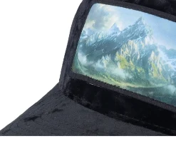 Big Mountains & Landscape Patch Velvet Black A-frame - Calza Pennello