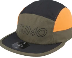 Big Print Logo Cloudfit Olive/Black/Orange 5-panel - Kumo