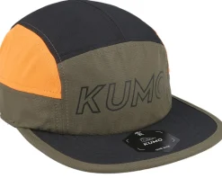 Big Print Logo Cloudfit Olive/Black/Orange 5-panel - Kumo