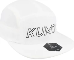 Big Print Logo Cloudfit White 5-panel - Kumo