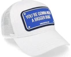 Bigger Boat White Trucker - John Hatter & Co