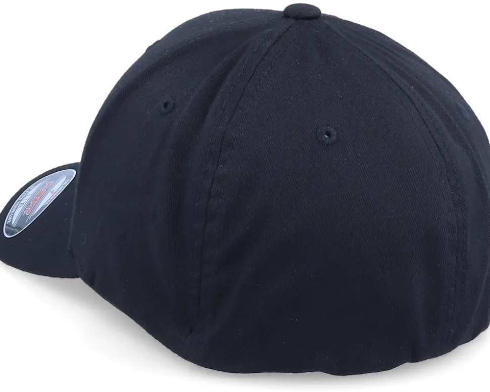 Biking Skull Banners Black Flexfit - Born To Ride