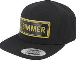 Bimmer Gold License Plate Black Snapback - Iconic