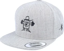 Bindle Boxman Heather Grey Snapback - Kiddo Cap